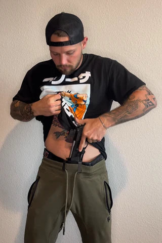 Blackout Belt for Concealed Carry in Active Wear!